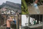La falta de servicios hace “insoportable” la ola de calor en una favela de Río de Janeiro