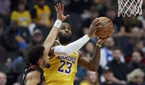 James se destaca con 35 puntos; Lakers vencen a Blazers y lideran grupo en el In-Season