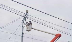 Edeeste trabaja en restablecimiento servicio a clientes afectados por lluvias