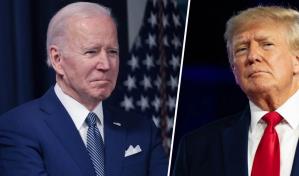 Biden pierde ante Trump en un sondeo que critica su manejo de la guerra Israel-Gaza