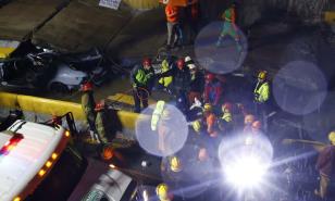 Colapso de pared en la avenida 27 de febrero deja nueve muertos