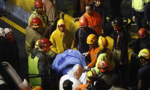 El día que se desplomó desnivel de la avenida 27 de Febrero