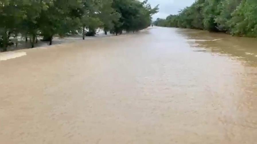 Al menos 65 familias fueron desplazadas por lluvias en San Pedro de Macorís