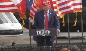 Trump promete tomar el control de frontera EEUU-México y arremete contra migrantes