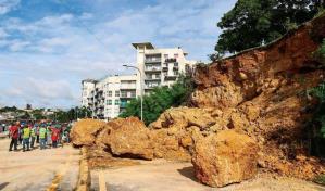 Disturbio tropical provocó más estragos el lunes