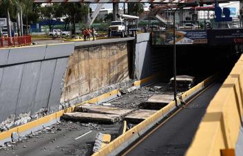 Se enteró del desplome del muro de la 27 de Febrero en Facebook, pero no sabía que su esposo era una víctima