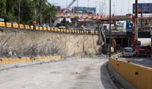 Obras Públicas a punto de concluir retiro de escombros por desplome en Avenida 27 de febrero