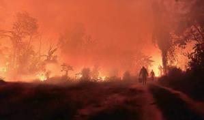 La población boliviana, preocupada por los incendios que asolan varias regiones