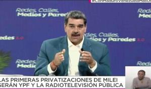 Ganó la extrema derecha neonazi en Argentina, dice Maduro tras triunfo de Milei