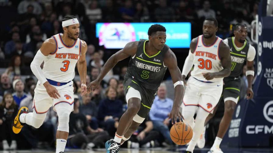 Timberwolves superan por 117-100 a Knicks y se mantienen líderes del Oeste