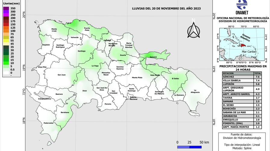 Lluvias son escasas desde el lunes; patrón meteorológico seguiría hasta el jueves