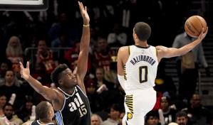 Haliburton luce con 37 puntos; Pacers vencen a Hawks y avanzan en el In-Season