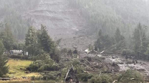 Suben a tres los muertos por un alud en una población pesquera de Alaska