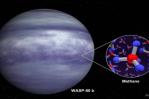 El telescopio James Webb de la NASA detecta por primera vez gas metano en un exoplaneta