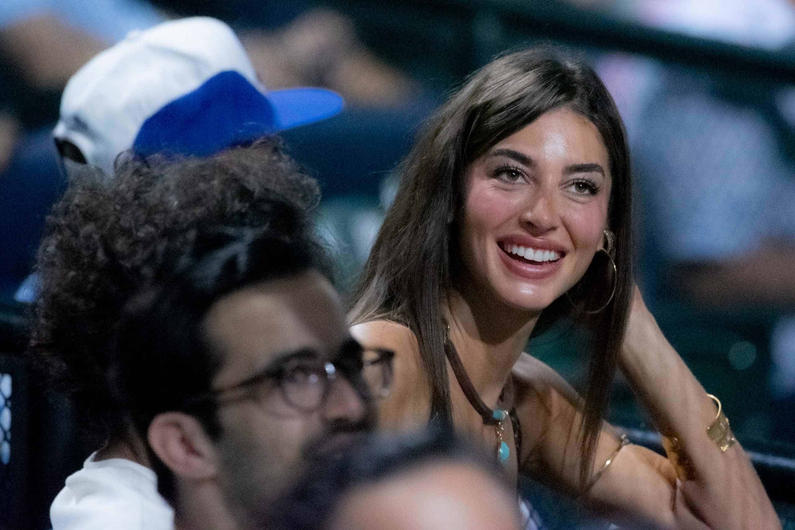 Mariana sonrió al lente de Diario Libre.