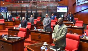 El Senado honra con un minuto de silencio la memoria de fallecidos por lluvias 