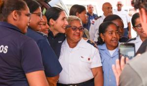 Primera dama se reúne con autoridades de Santo Domingo Oeste
