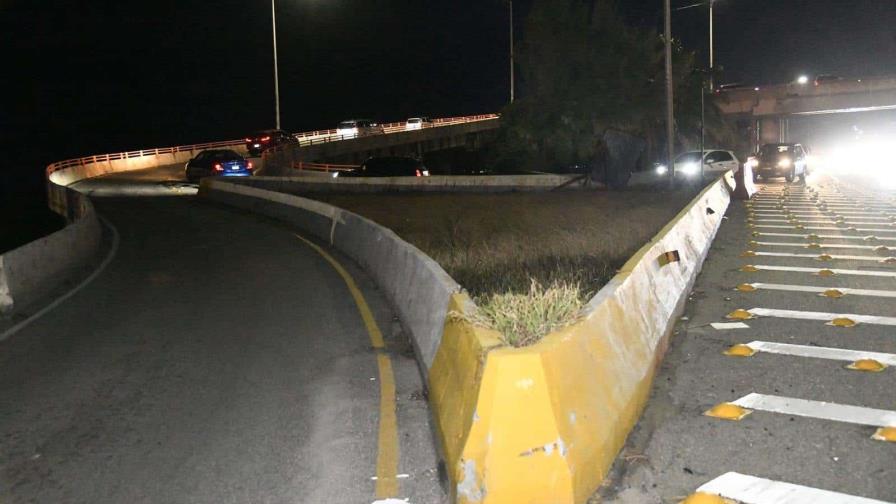 Obras Públicas cierra puente de la avenida Hípica sobre autopista Las Américas para ampliar giro