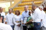 Abinader inaugura escuelas y entrega títulos de propiedad en San Pedro de Macorís