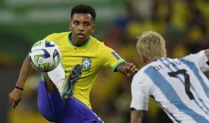 Rodrygo afirma que ha recibido mensajes racistas tras partido entre Brasil y Argentina