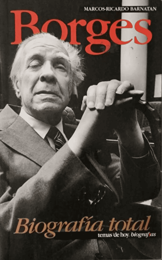 Marcos Ricardo Barnatán, Temas de Hoy, 1995, 519 págs.<br><br> “El autor de este libro, un reconocido y consagrado especialista borgiano, nos invita a disfrutar de la obra y el espíritu de un hombre genial y polémico a través de sus vivencias y escritos”.