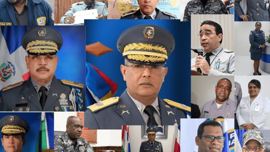 Los nuevos rostros en la cúpula de la Policía Nacional
