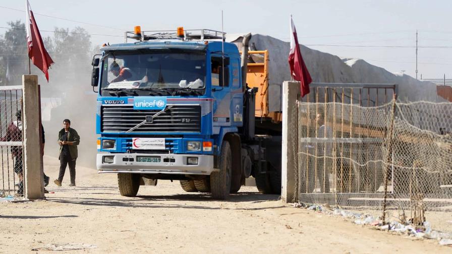 La ONU confirma que 137 camiones con ayuda llegaron hoy a Gaza, el mayor número en un día