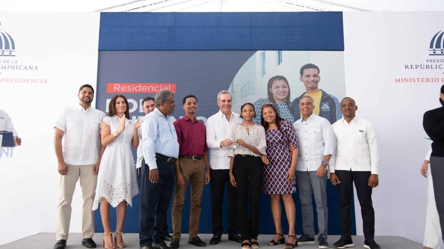 Presidente Abinader entrega 400 apartamentos del Plan Familia Feliz en San Gregorio de Nigua