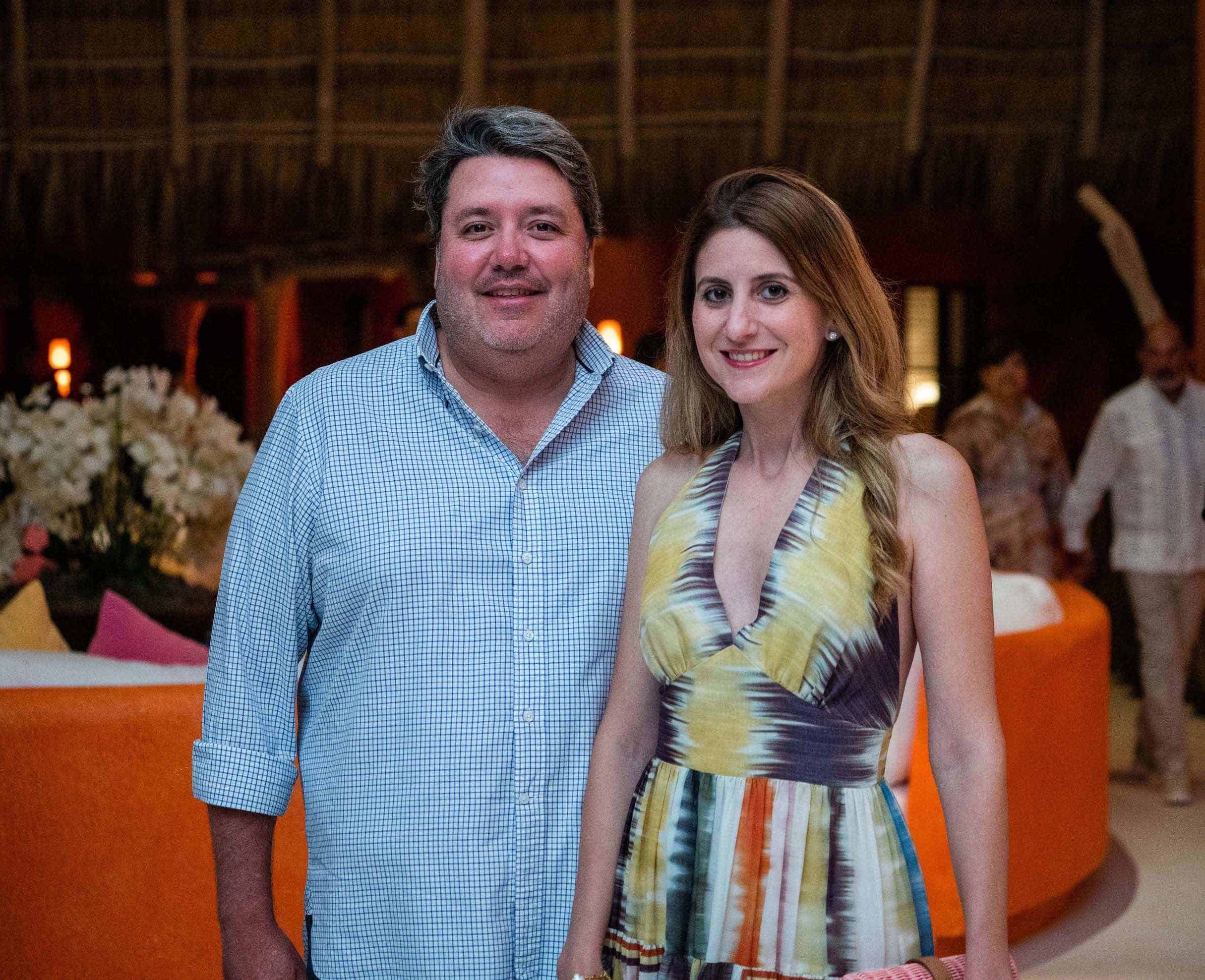 Gustavo Turull y Mónica Sánchez.