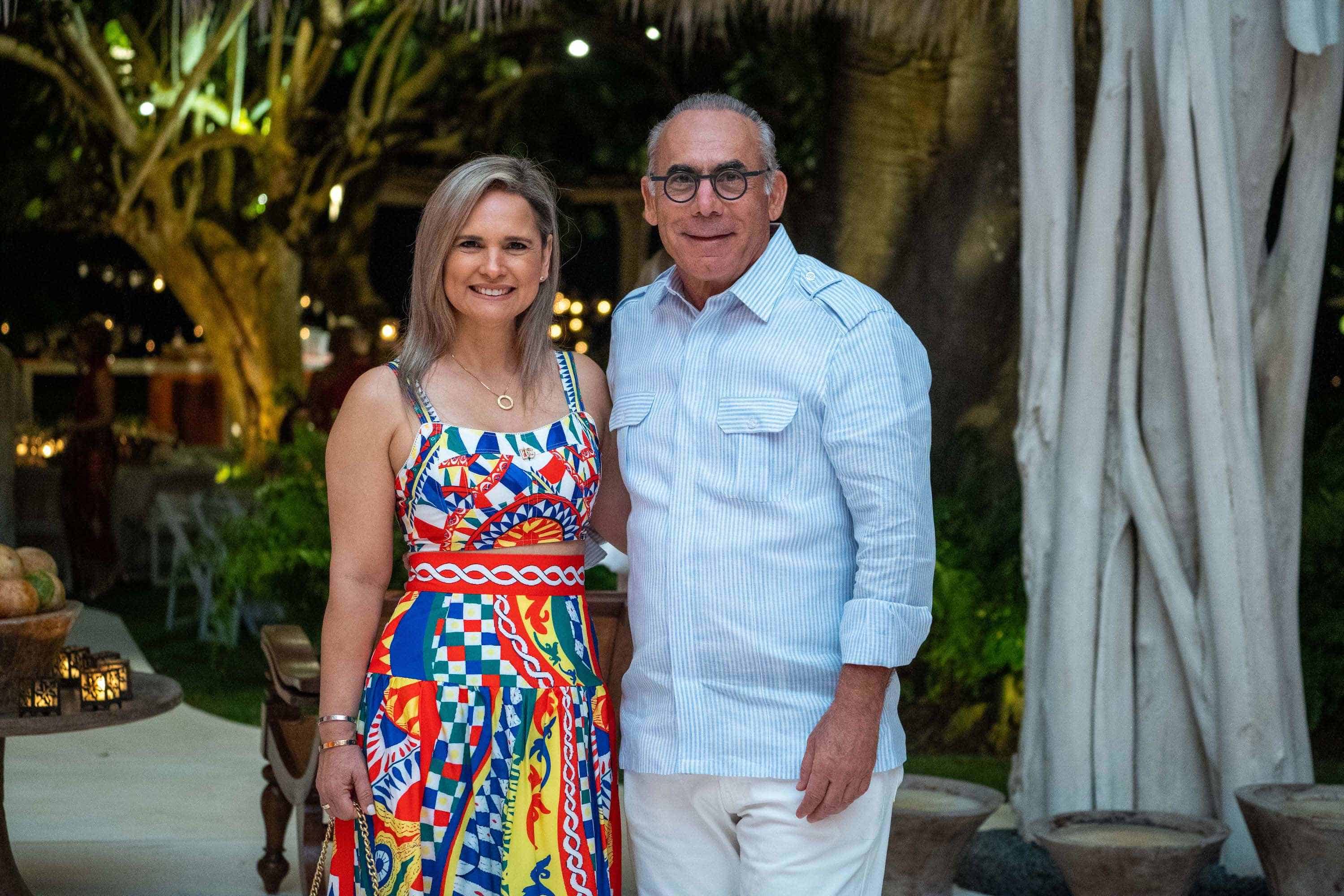 Annerys Rodríguez y Emilio Hasbun.
