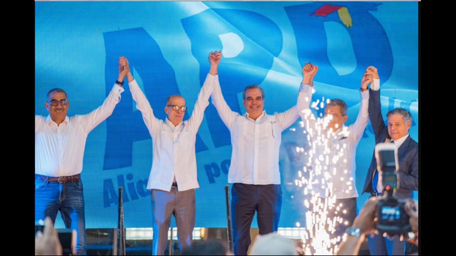 Alianza por la Democracia proclama a Luis Abinader como su candidato presidencial