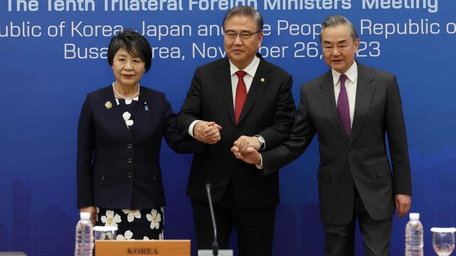 China, Japón y Corea del sur acuerdan una cumbre para aliviar las tensiones
