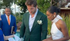 Modelo Yaritza Reyes se casa con Marek Zmyslowski