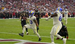 Rams arrollan a los Cardinals, con cuatro touchdowns de Matthew Stafford
