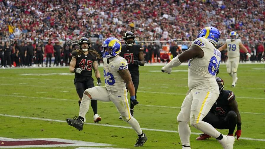 Rams arrollan a los Cardinals, con cuatro touchdowns de Matthew Stafford