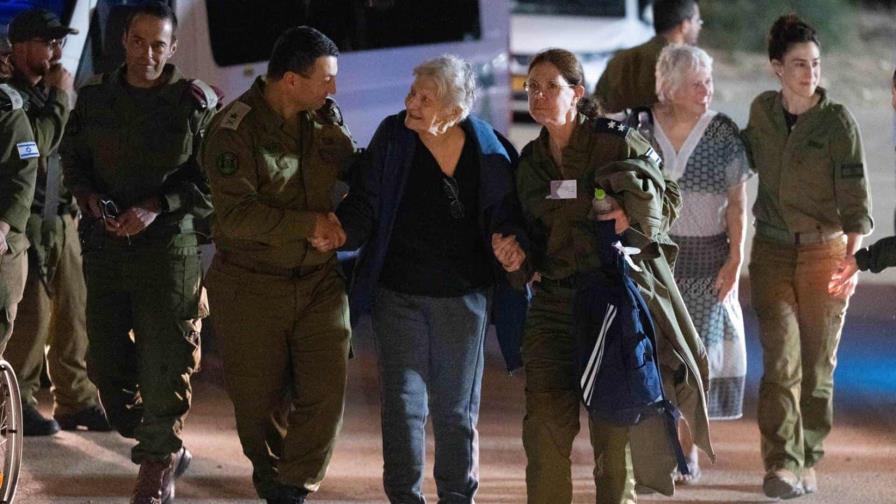 Hamás libera a otros 11 rehenes israelíes en el cuarto día de tregua