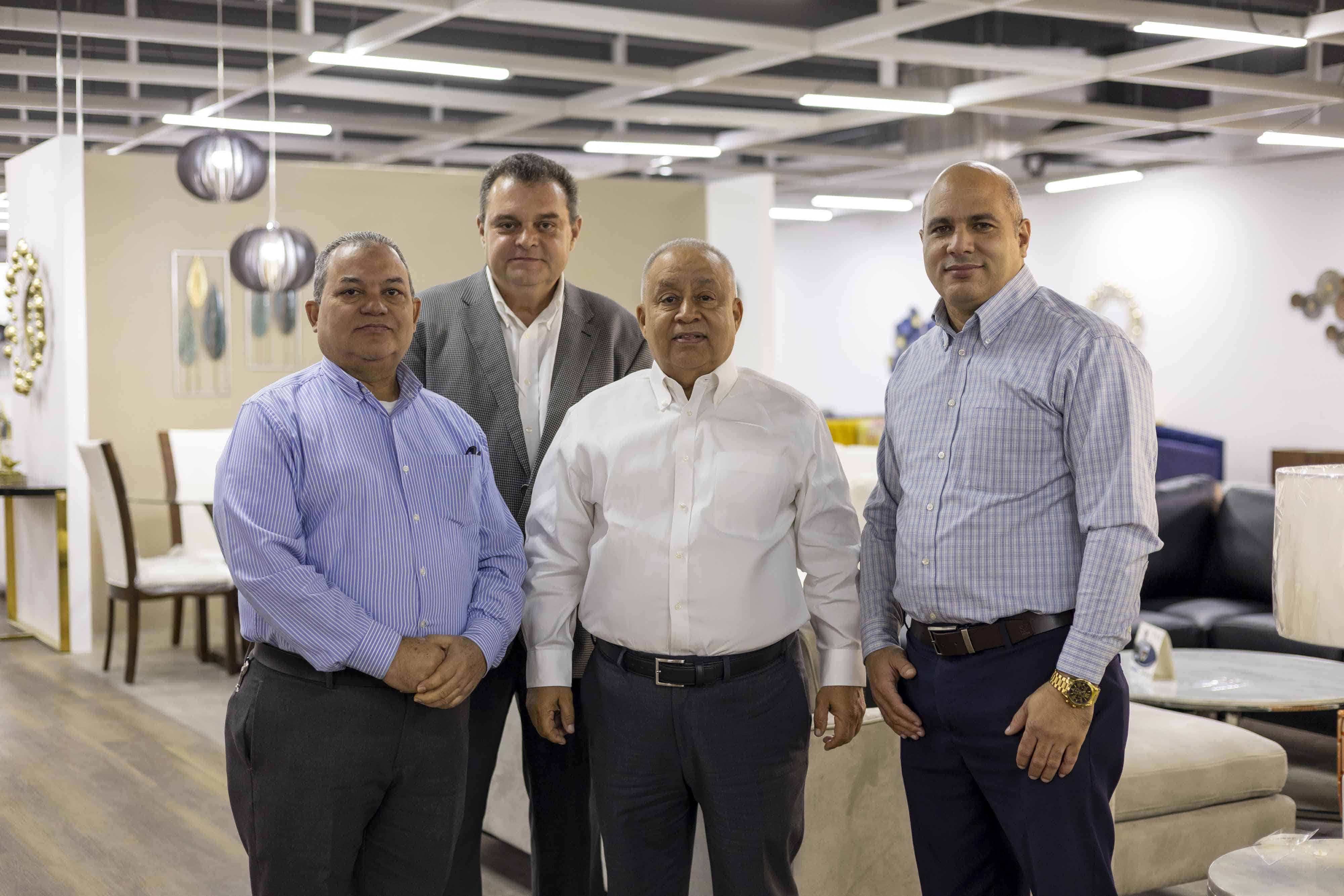 Dionisio Veras Pérez, Remi Carite, José Baarsona y Edwin Uriel.