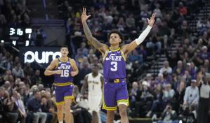 Jazz se impone 114-112 a Pelicans con marca en la temporada para el novato George, con 19 puntos