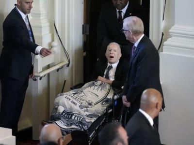 Jimmy Carter le da el último adiós a su esposa Rosalynn Carter