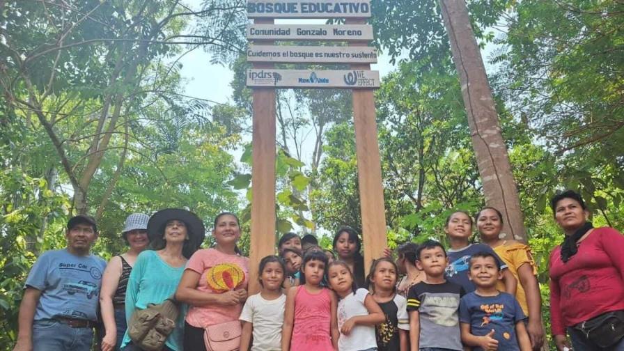 Una escuela a cielo abierto enseña a cómo salvar la Amazonía boliviana