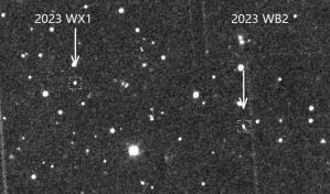 Telescopio chino descubre dos asteroides cercanos a la Tierra, uno potencialmente peligroso