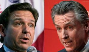 DeSantis y Newsom sostendrán un inusual debate que expondrá contrapuestas visiones de EE.UU.