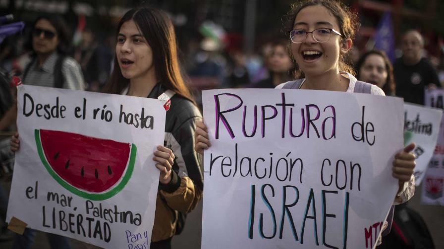 Manifestantes piden que México rompa relaciones con Israel