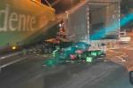Otra patana en accidente: choca contra camión de la Presidente en la Luperón Otra patana en accidente: choca contra camión de la Presidente en la Luperón