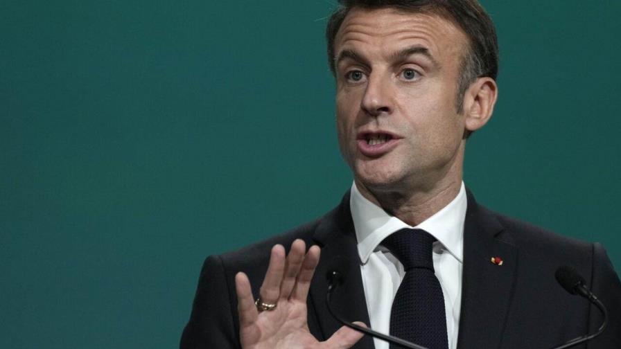 Emmanuel Macron pide a los países del G7 que dejen de utilizar carbón ´antes de 2030´
