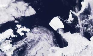 El iceberg más grande del mundo  está en movimiento