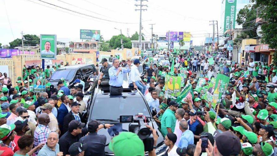 Leonel Fernández encabezará marchas-caravanas este domingo en el Distrito Nacional y SDE