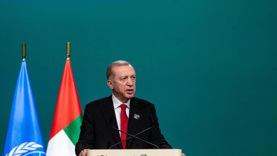 Erdogan promete en la COP28 alcanzar el objetivo de cero emisiones en 2053