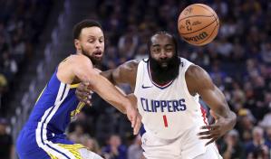 Curry y Thompson responden al final y Warriors superan 120-114 a Clippers