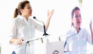 Carolina Mejía asegura infraestructura del drenaje pluvial de Santo Domingo se estará trabajando